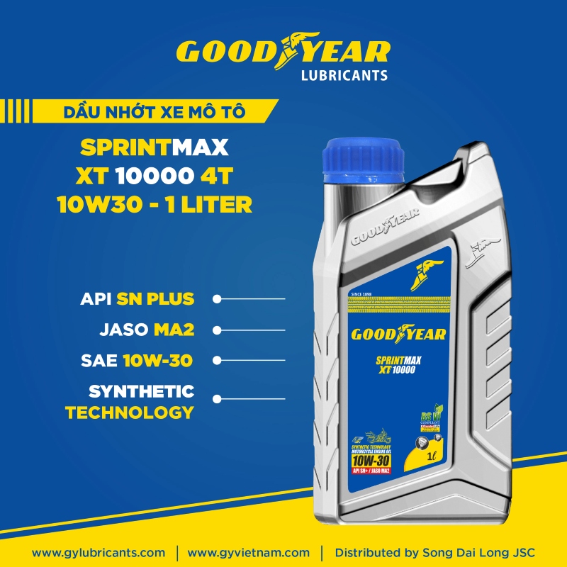 GOODYEAR SPRINTMAX XT10000 4T 10W40